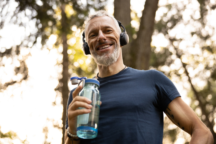 Metabolism: The Ulitmate Guide: man holding water bottle