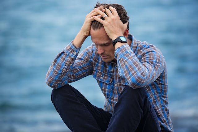 Signs and Symptoms of Low Testosterone: worried man