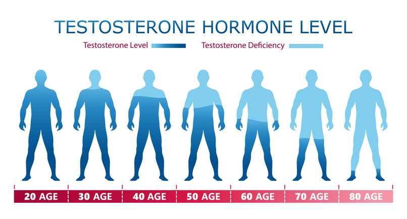 Testosterone Health: The Ultimate Guide:  Aging testosterone levels